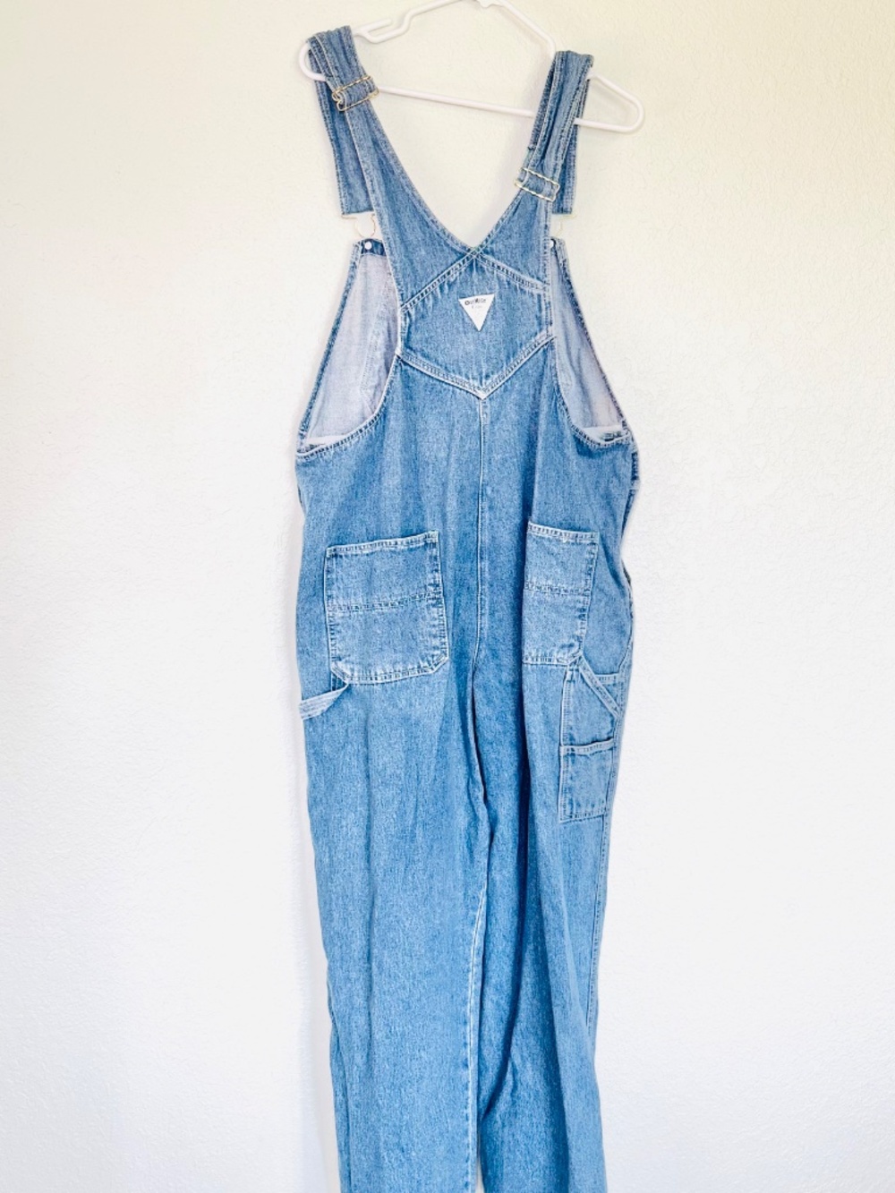 Vintage 90s OshKosh B’Gosh Denim Overalls Mens 40x30.5 Bib GorpCore Costume USA - Picture 6 of 12